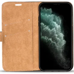 iPhone 11 Pro - Retro Klapphülle mit Karten- & Geldfach