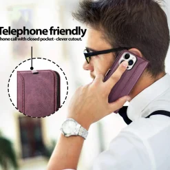 iPhone 13 Pro - Robuste Klapphülle mit RFID Block