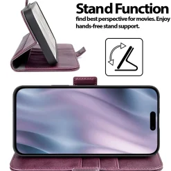 iPhone 17 Pro - Robuste Klapphülle mit RFID Block