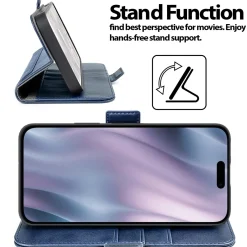 iPhone 17 Pro - Robuste Klapphülle mit RFID Block