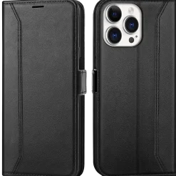 iPhone 15 Pro - Robuste Klapphülle mit RFID Block