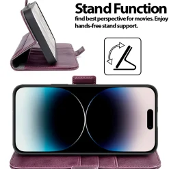 iPhone 16 Pro - Robuste Klapphülle mit RFID Block