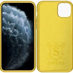 iPhone 11 Pro - Silikon Case mit Mikrofaser-Innenseite