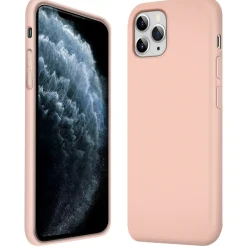 iPhone 11 Pro - Silikon Case mit Mikrofaser-Innenseite