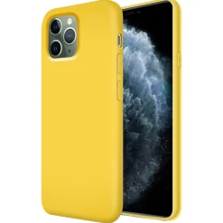 iPhone 11 Pro - Silikon Case mit Mikrofaser-Innenseite