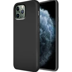 iPhone 11 Pro - Silikon Case mit Mikrofaser-Innenseite