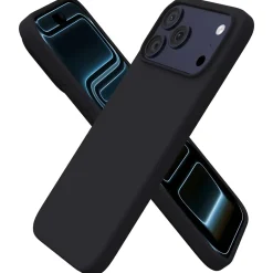 iPhone 17 Pro - Silikon Case mit Mikrofaser-Innenseite