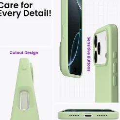 iPhone 17 Pro - Silikon Case mit Mikrofaser-Innenseite