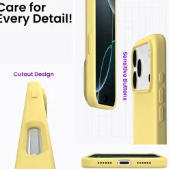 iPhone 17 Pro - Silikon Case mit Mikrofaser-Innenseite