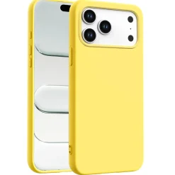 iPhone 17 Pro - Silikon Case mit Mikrofaser-Innenseite