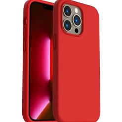 iPhone 15 Pro - Silikon Case mit Mikrofaser-Innenseite