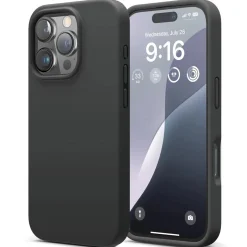 iPhone 16 Pro - Silikon Case mit Mikrofaser-Innenseite