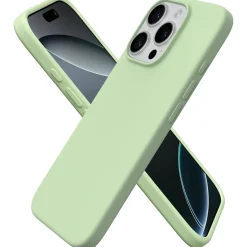 iPhone 16 Pro - Silikon Case mit Mikrofaser-Innenseite