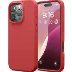 iPhone 16 Pro - Silikon Case mit Mikrofaser-Innenseite