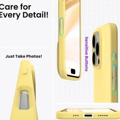 iPhone 16 Pro - Silikon Case mit Mikrofaser-Innenseite