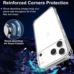 iPhone 17 Pro - Stoßfestes Clear Case
