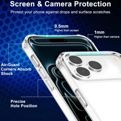 iPhone 17 Pro - Stoßfestes Clear Case