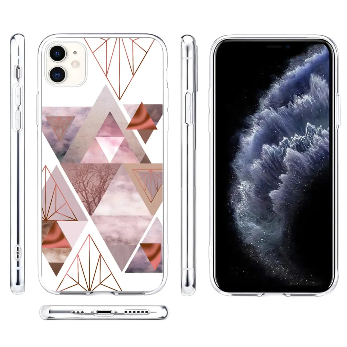 iPhone 11 Pro - TPU Case mit Motivdruck