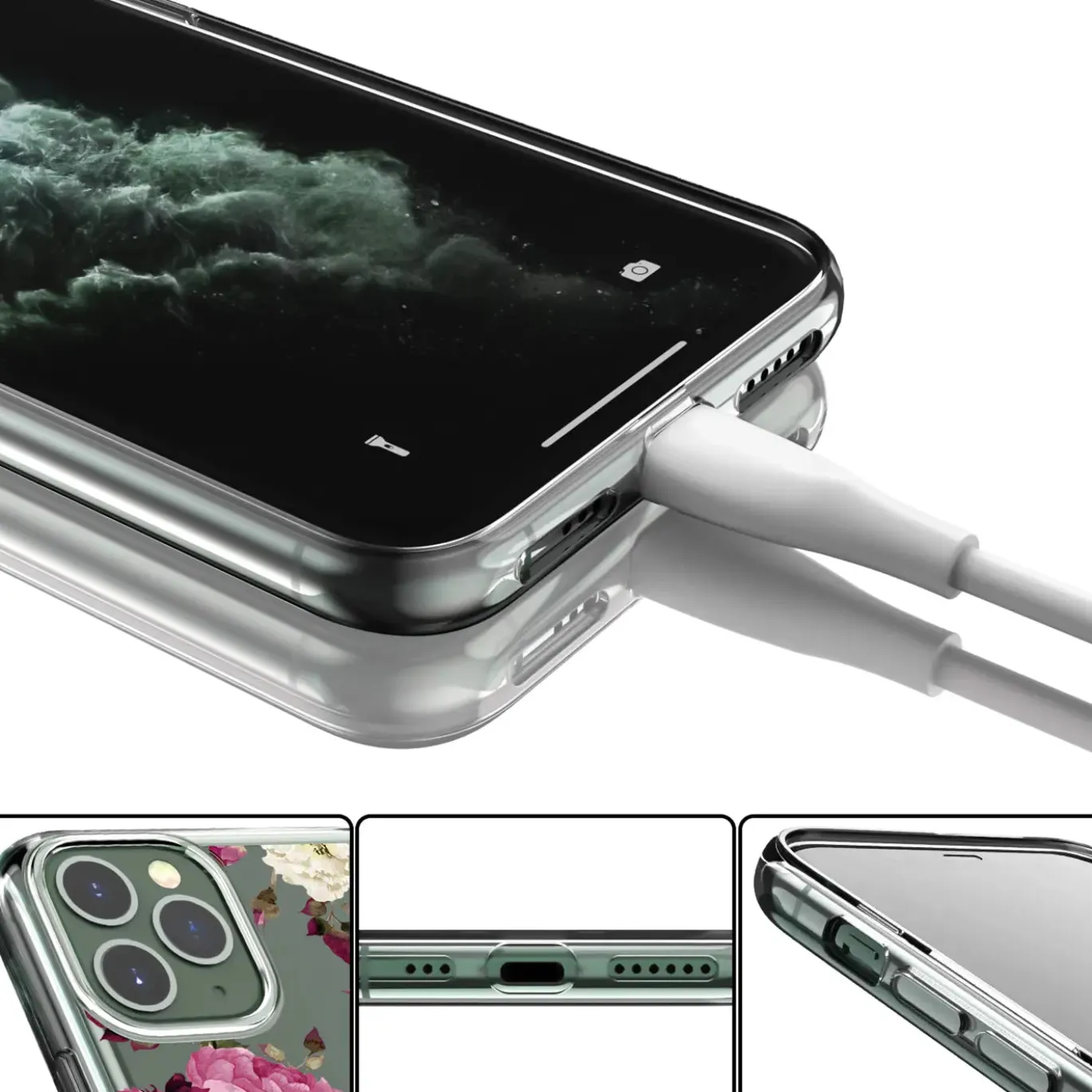 iPhone 14 Pro - TPU Case mit Motivdruck