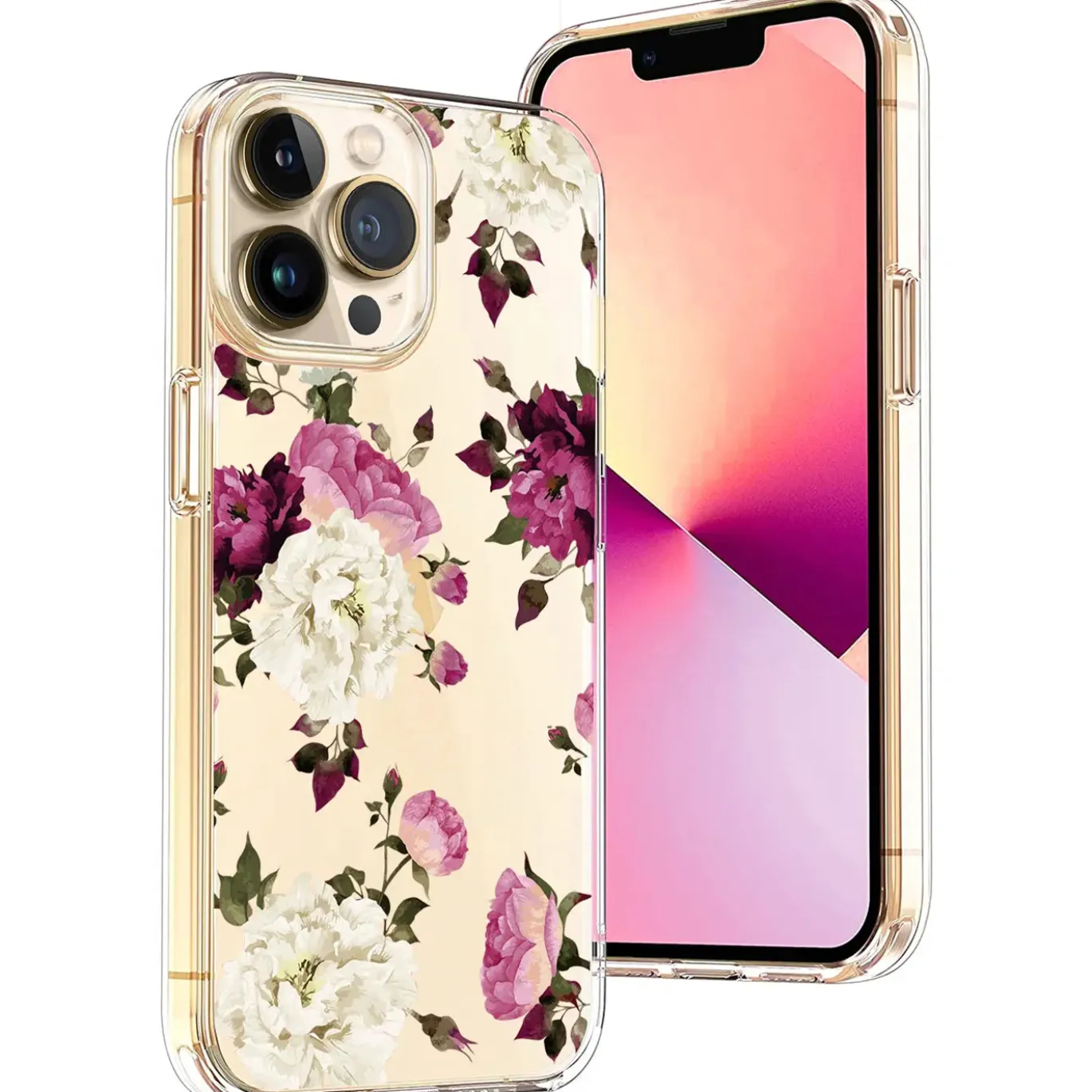 iPhone 14 Pro - TPU Case mit Motivdruck
