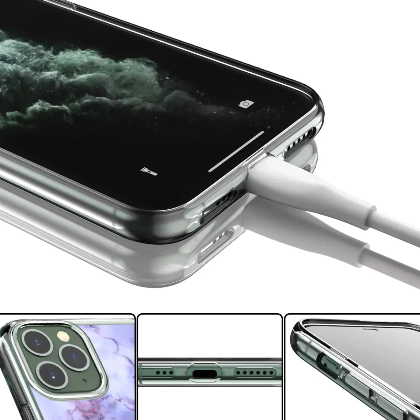 iPhone 14 Pro - TPU Case mit Motivdruck