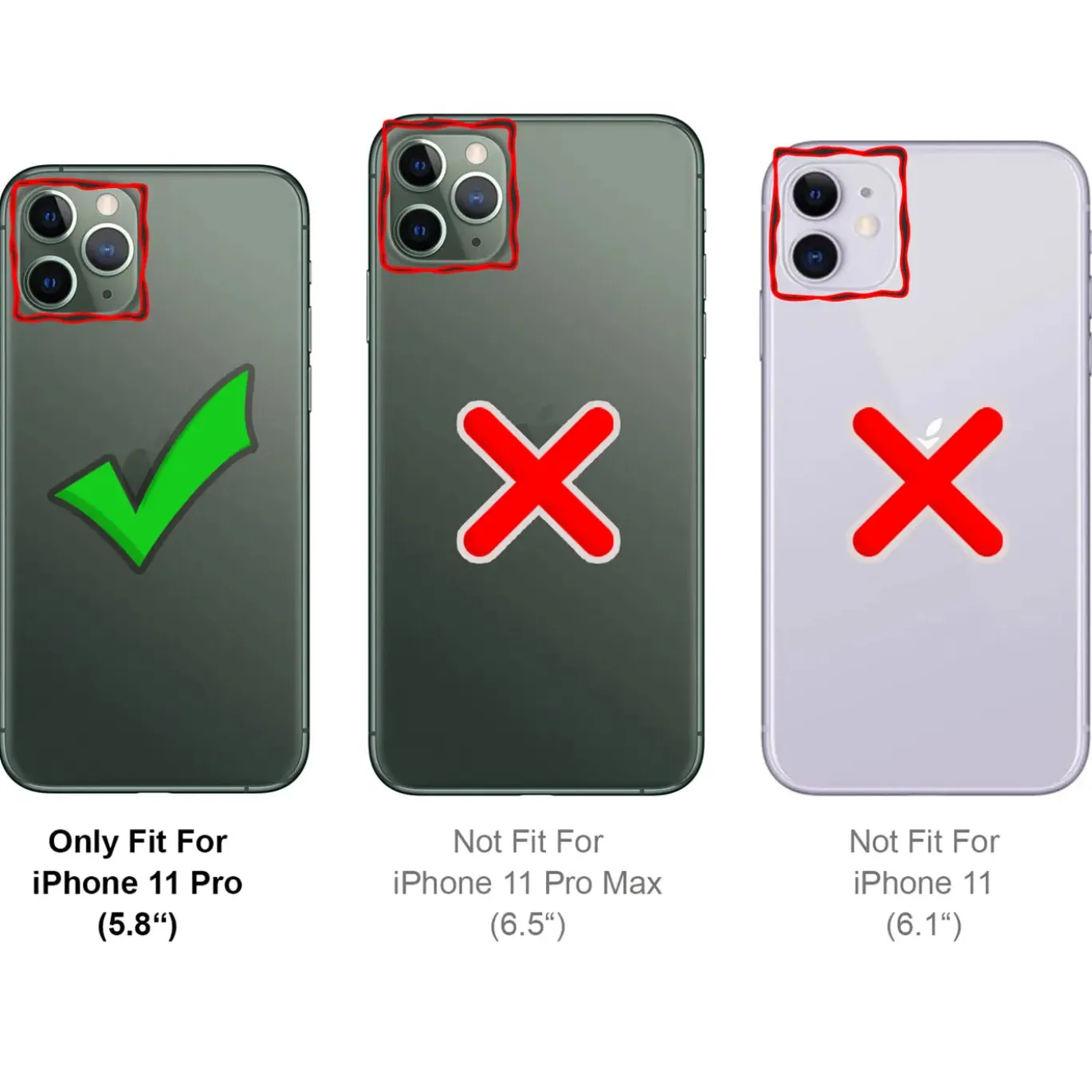 iPhone 11 Pro - TPU Rückschale mit Wellenmuster