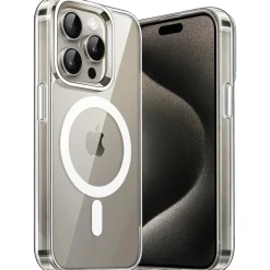 iPhone 15 Pro - Transparente MagSafe Silikonhülle