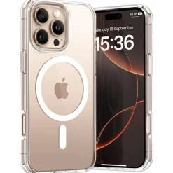 iPhone 16 Pro - Transparente MagSafe Silikonhülle
