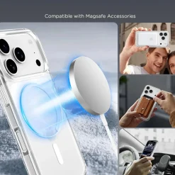 iPhone 17 Pro - Transparente MagSafe Silikonhülle