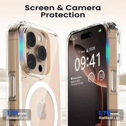 iPhone 16 Pro - Transparente MagSafe Silikonhülle