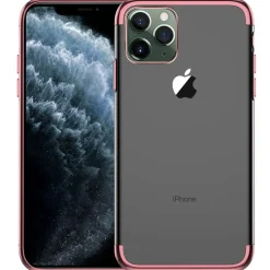 iPhone 11 Pro - Transparente Hülle mit Akzenten