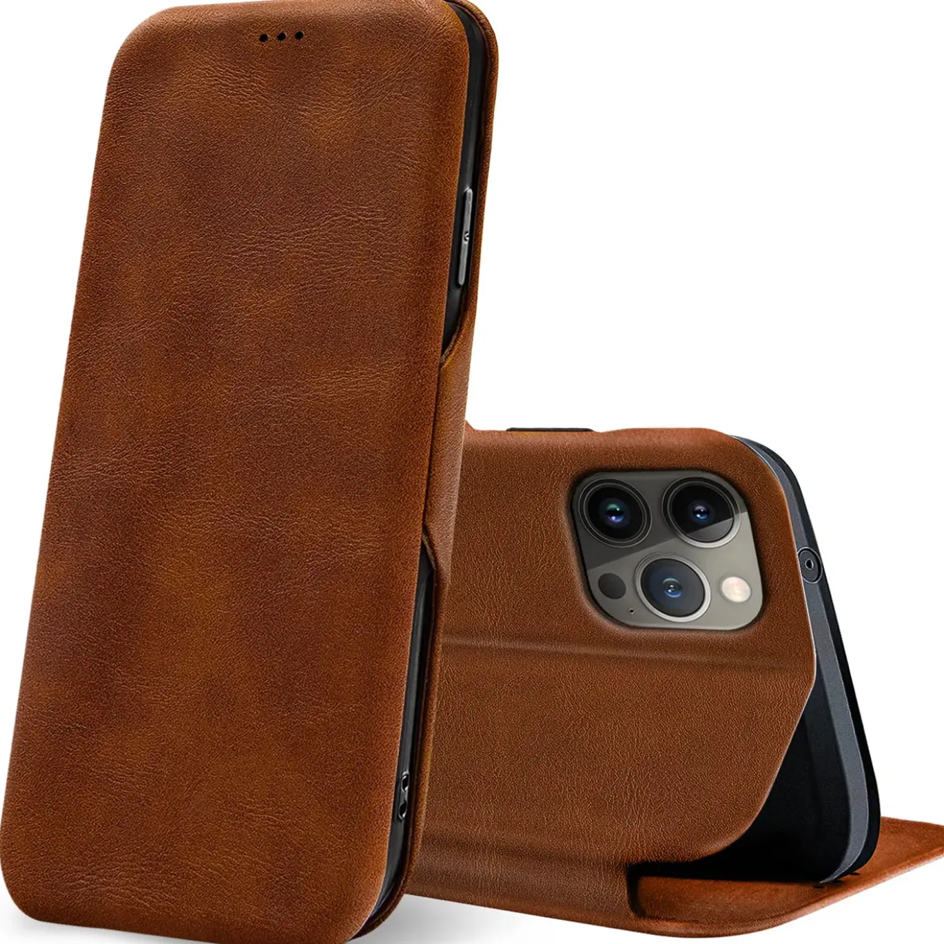 iPhone 14 Pro - Wallet Etui mit Standfunktion