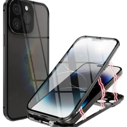 iPhone 15 Pro Max - 360° Glas Hülle mit Rundumschutz