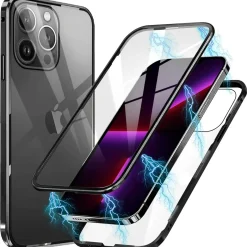 iPhone 13 Pro Max - 360° Glas Hülle mit Rundumschutz