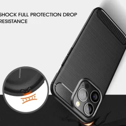 iPhone 15 Pro Max - Carbon Case Hülle, stoßfest