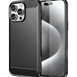 iPhone 16 Pro Max - Carbon Case Hülle, stoßfest