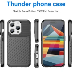iPhone 15 Pro Max - Elegante Hülle stoßfest & stylisch