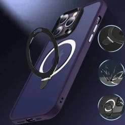 iPhone 13 Pro Max - Farbige MagSafe Hülle mit Ring