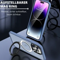 iPhone 13 Pro Max - Farbige MagSafe Hülle mit Ring