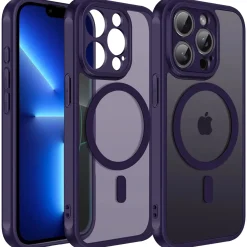 iPhone 13 Pro Max - Farbige MagSafe Hülle mit Kameraschutz