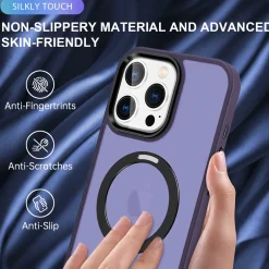 iPhone 16 Pro Max - Farbige MagSafe Hülle mit Ring