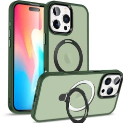 iPhone 16 Pro Max - Farbige MagSafe Hülle mit Ring
