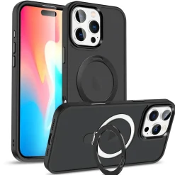 iPhone 16 Pro Max - Farbige MagSafe Hülle mit Ring