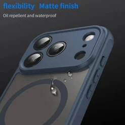 iPhone 17 Pro Max - Farbige MagSafe Hülle mit Kameraschutz