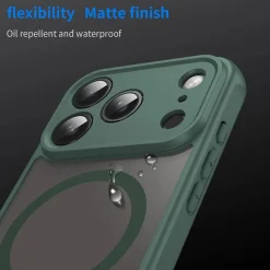 iPhone 17 Pro Max - Farbige MagSafe Hülle mit Kameraschutz