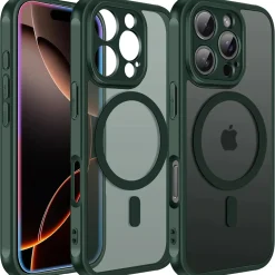 iPhone 16 Pro Max - Farbige MagSafe Hülle mit Kameraschutz