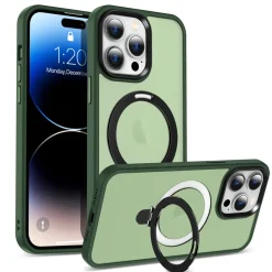 iPhone 15 Pro Max - Farbige MagSafe Hülle mit Ring