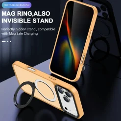 iPhone 17 Pro Max - Farbige MagSafe Hülle mit Ring