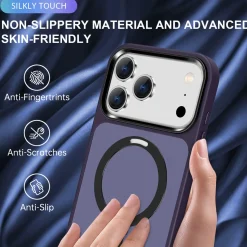iPhone 17 Pro Max - Farbige MagSafe Hülle mit Ring
