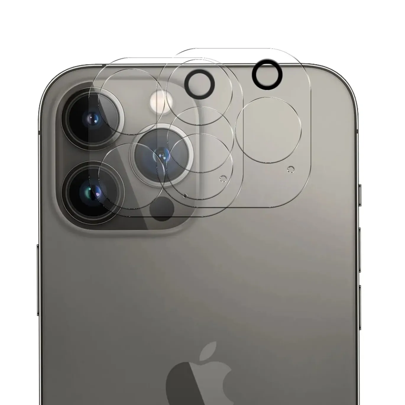 iPhone 13 Pro Max - 9H Displayschutzfolie 2x Display & Kamera